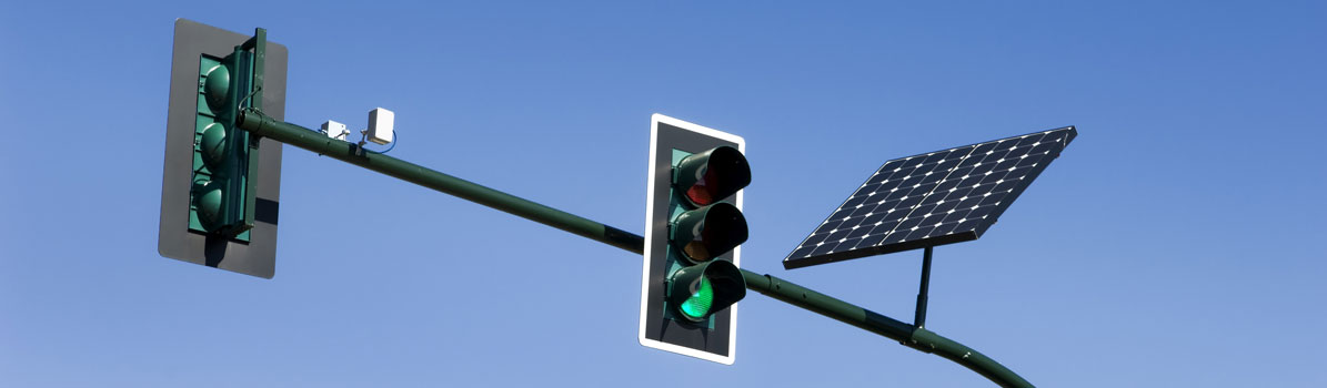 Solar Traffic Lights