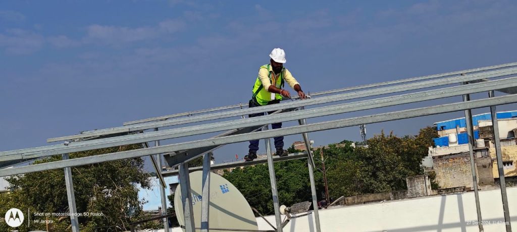 Solar Plant Mounting by Megamax Solar Team