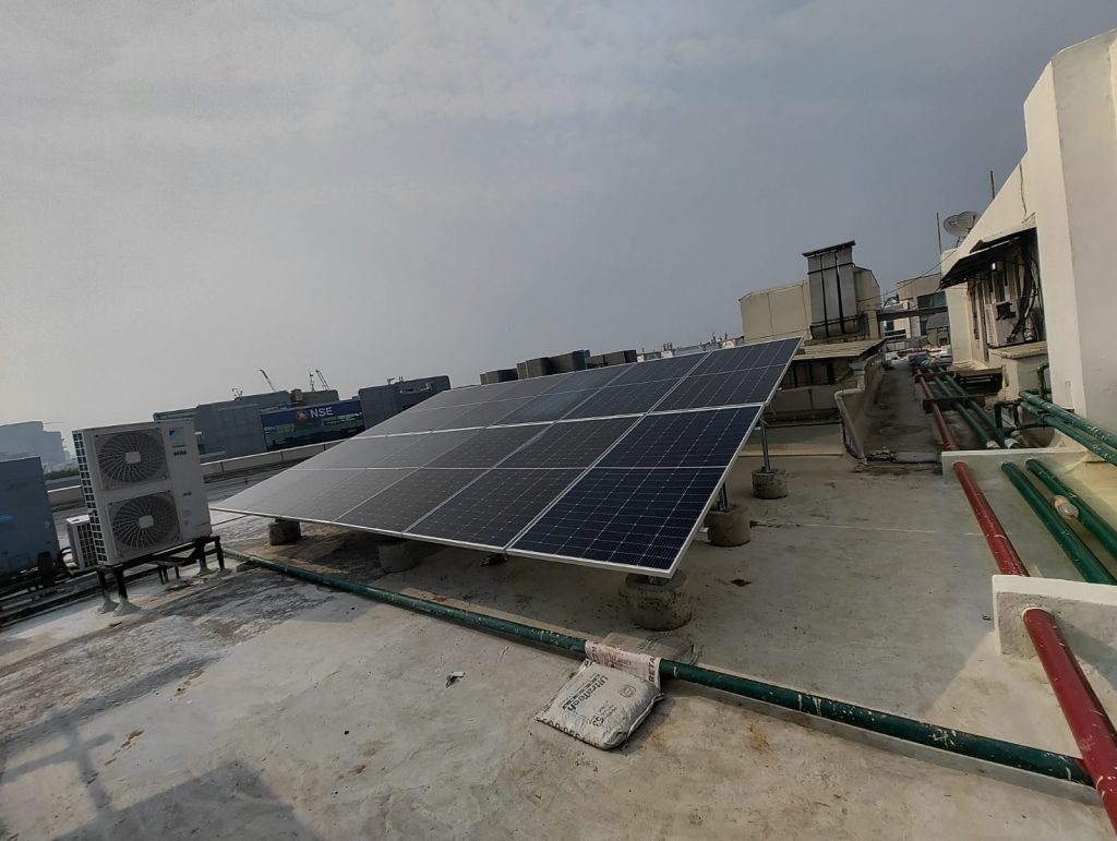 Complete Solar Plant Installation