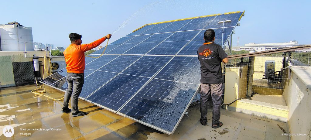 Solar Plant Installation, Testing, and Maintenance Process
