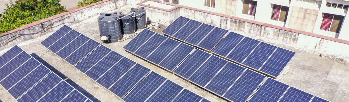 Roof Top Solar Installation