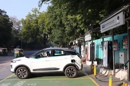 Solar Electric Vehicle Charging Stations