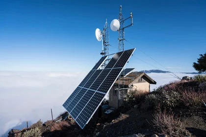 Solar Tele Communication Tower